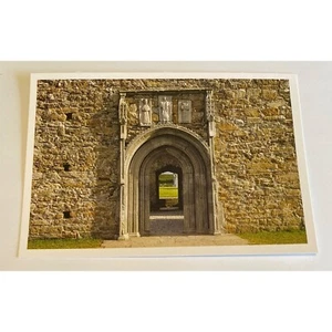 Clonmacnoise Co Offaly Cathedral North Doorway Ireland Postcard - Picture 1 of 6