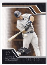 Edgar Martinez 2008 Topps Triple Treads Card #21 Numbered 62/525