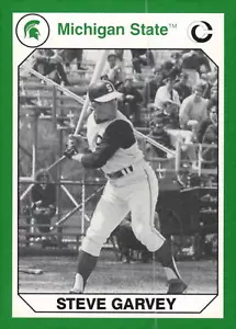 1990 Collegiate Collection Michigan State Spartans Steve Garvey - Picture 1 of 2