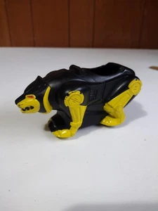 MIGHTY MORPHIN POWER RANGERS 1995 GELB Ranger SABERTOOTH TIGER Ninjazord Vintage - Bild 1 von 4