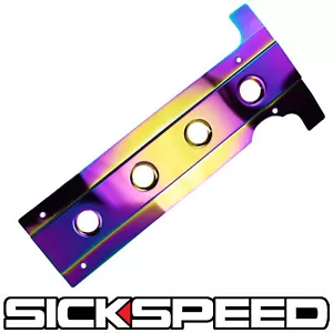 NEO CHROME ALUMINUM SPARK PLUG VALVE ENGINE COVER VII VIII IX FOR EVO 7/8/9 - Picture 1 of 1