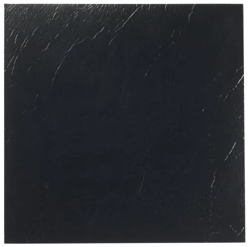 Azulejos de vinilo autoadhesivos Nexus de 12 pulgadas, 20 azulejos - 12" x 12", negros Foto 1 de 3