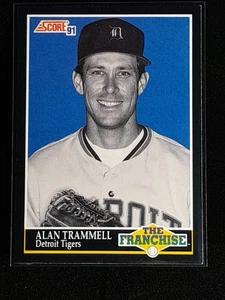 1991 Score Baseball Alan Trammell Baseballkarten #852 - Bild 1 von 2