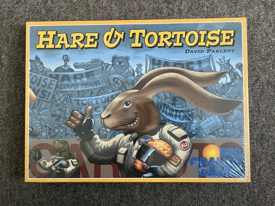 Hare & Tortoise Board Game, David Parlett, Rio Grande Games, NEW & SEALED, MINT - Image 1 of 3