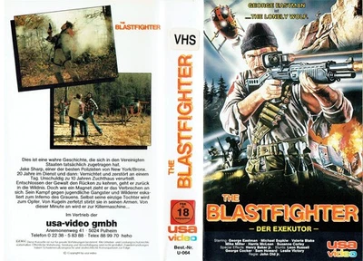 (FSK 18) VHS Videokassette - The Blastfighter - Der Exekutor - USA Video - Bild 1 von 3