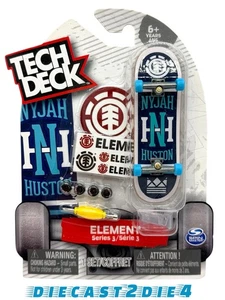 Neu/Versiegelt Tech Deck ELEMENT Serie 3 Nyjah Huston Selten Kostenloser Versand! - Bild 1 von 3
