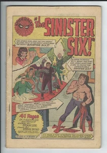 Amazing Spider-Man Annual #1 1st appearance Sinister Six Doctor Octopus Electro - Picture 1 of 9