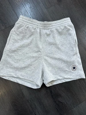 Pantalones Cortos Converse para Mujer Talla S Gris Jaspeado con Logo Cintura Elástica Nuevos con Etiquetas Foto 1 de 4