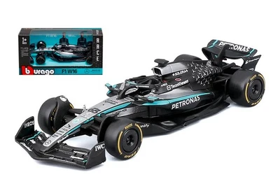 Modellino Mercedes W16 George Russell  F1 2025 Scala 1/43 Burago - Immagine 1 di 2