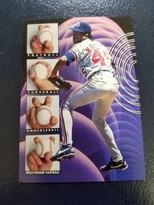 Pedro Martinez Strike Out K 1995 Ultra All-Stars No Name No Gold Foil Blank Back - Picture 1 of 2