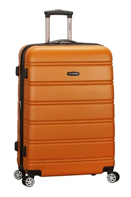 Melbourne Hardside Expandable Spinner Wheel Luggage, Orange, Checked-Large 28... - Image 1 of 3