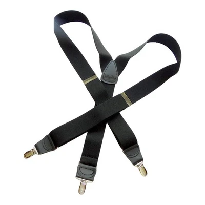 Hold-Up Suspender Company Casual Series All Black YS Suspenders for Men In th... - Image 1 of 4