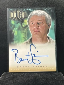 2003 Rittenhouse Outer Limits Sex Cyborgs Science Fiction A2 Brent Spiner Auto - Picture 1 of 2