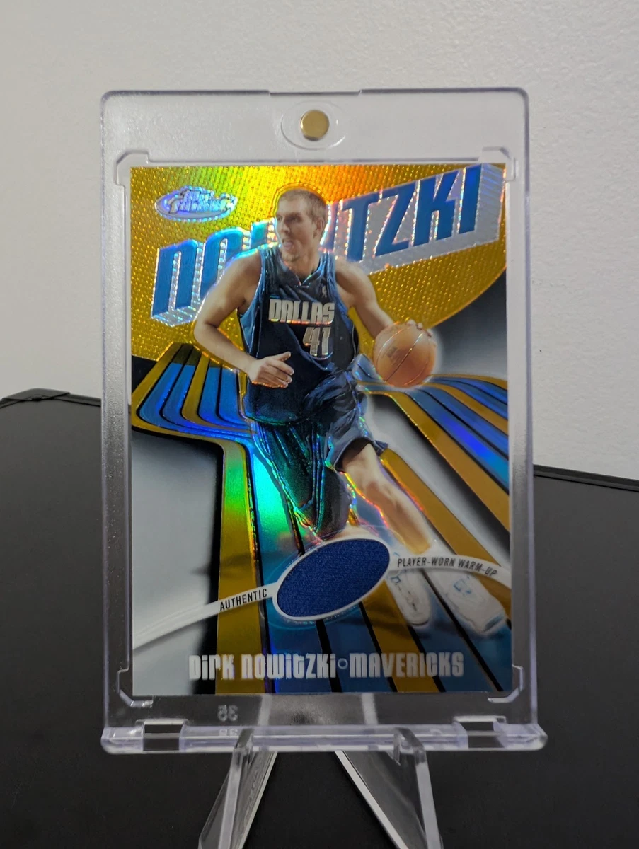 2007 FINEST Gold Dirk Nowitzki 1/25 PSA8 Hottest Dirk Nowitzki