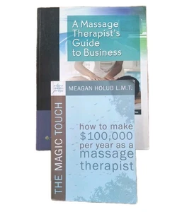 Massage Therapists Guide to Business+ Magic Touch How To Make $100k A Year Books - Picture 1 of 11