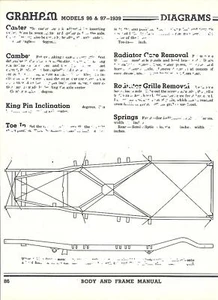 1938 39 39 Graham 96 97 Edición Marco Dimensiones Alineación Especificaciones - Imagen 1 de 2