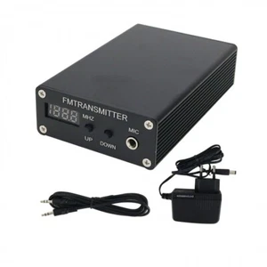 0,5 W/5 W Digital Wireless Kopfhörer Stereo FM/MP3 Transmitter Audio Radio PLL - Bild 1 von 18