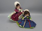 Lot Vintage Madame Alexander Dolls International CANADA Robe Imprimée Fleur