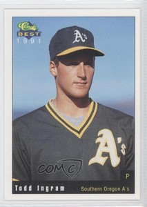 1991 Classic Best Southern Oregon A's Todd Ingram #9