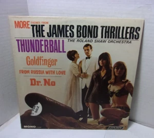 The James Bond Thrillers Record Thunderball Goldfinger Promo Cover Red Label - Bild 1 von 6