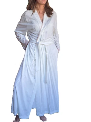 RÖSCH 2 Teiler Neglige/ Nachthemd Morgenmantel, 38, Baumwolle/Modal - Bild 1 von 4