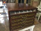 Antique Clark’s ONT Spool Cotton /Embroidery  Display Cabinet