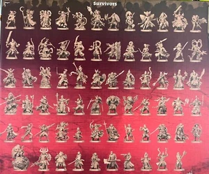 Zombicide White Death - Kickstarter Exclusive Survivor Hero Figure Selection - Bild 1 von 337
