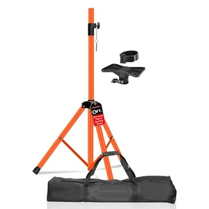5 Core Speaker Stand Adjustable PA DJ Tripod Stands w 35mm Pole 132 Lbs Capacity - Picture 1 of 13