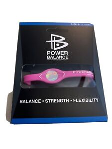 Power Balance Bracelet Wrist Size Medium PINK (17.5cm) - NEW