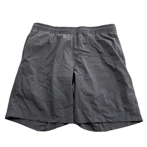 Costume da bagno uomo Kirkland elastico in vita foderato GRANDE grigio pantaloncino ritorno/eccellente - Foto 1 di 12