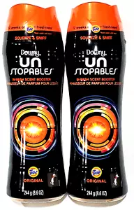 2 Packs Downy Un Stopables In Wash Scent Booster Tide Original 8.6 Oz. - Picture 1 of 1