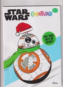 Disney Star Wars May Your Days BB Merry! Coloring Book (Softcover: Children's, C - Imagen 1 de 2