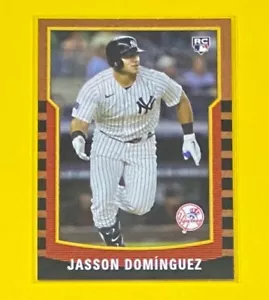 2024 Topps Throwback Thursday Jasson Dominguez ROOKIE CARD SP Yankees #32 RC 🔥 - Bild 1 von 2