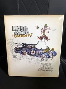 VINTAGE MONTE CARLO OR BUST FILM TIE-IN RONALD SEARLE CARTOONS 1969 1ST EDITION - Foto 1 di 5