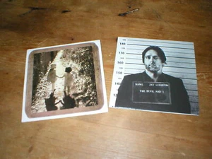 PROMO CD Jay Leighton Sentimental Things AND The Devil & I with PR info stickers - Picture 1 of 2