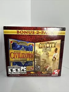 Sid Meier's Civilization III 3 Gold & CivCity Roma Pc Nuevo Vista XP Mejor Estrategia - Imagen 1 de 5