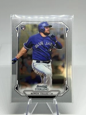 2019 Bowman Sterling Rowdy Tellez Rookie Toronto Blue Jays #BSR-62 - Image 1 of 2
