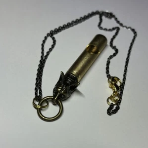 Wolf Whistle Pendant Necklace - Picture 1 of 4
