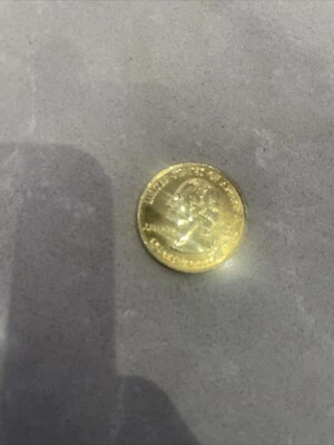 2005 Oregon RARE 24k Gold Quarter - Image 1 of 2