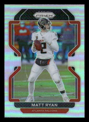 2021 Panini Prizm #324 Matt Ryan Silver Atlanta Falcons - Image 1 of 2