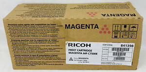 Ricoh 841398 MP C7500E Toner Original Magenta Aficio Mp C6000/MP C7500