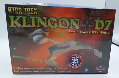 STAR TREK MODEL KLINGON D7 BATTLECRUISER , FACTORY SEALED! - Image 1 of 4