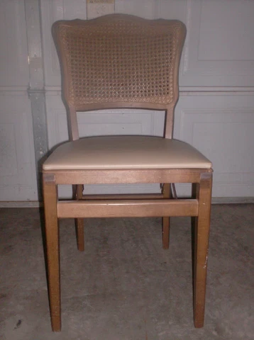 Vintage Mid-Century Stakmore Wooden Folding Chair Cover