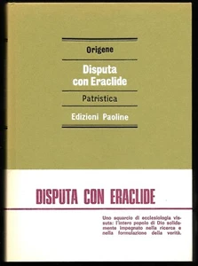 Disputa con Eraclide.  Gentili a cura.  Edizioni Paoline 1971.  Patristica n. 33 - Picture 1 of 1