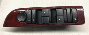 *REACONDICIONADO* 09-14 CADILLAC ESCALADE INCL ESV EXT DRIVER VENTANA INTERRUPTOR MAESTRO OEM - Imagen 1 de 4