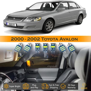 Kit de paquete interior de 8 luces LED ultra blancas para Toyota Avalon 2000-2002 - Imagen 1 de 8