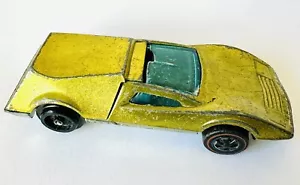 Hot Wheels Redline 1970 Tri Baby HK Lime Yellow Original Casting - Picture 1 of 9