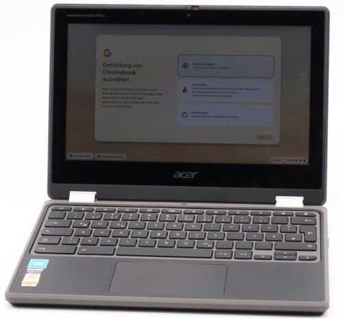 Acer Chromebook Spin 511 R753TN-C6TK Celeron N5100 4GB RAM 32GB Flash Laptop DE