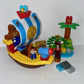Lego Duplo Disney 10514 Jake&rsquo;s Pirate Ship Bucky Never Land Captain Hook READ