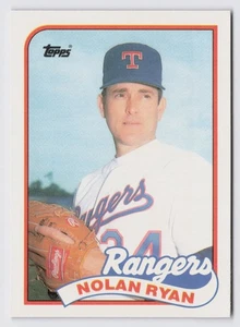 1989 Topps Traded Nolan Ryan #106T TEXAS RANGERS - Picture 1 of 2